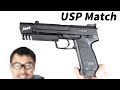 USP Match KSC 重量1.1kg! スライドHW ガスブローバックガスガン マック堺 レビュー Airsoft