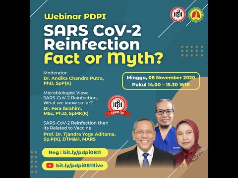 Webinar SARS CoV 2 Reinfection : Fact or Myth?