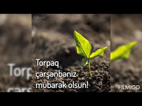 Torpaq çərşənbəniz mübarək Torpaq çərşənbəsinə aid status üçün video.