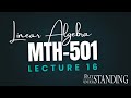 MTH501 | Lecture 16 | Iterative Solutions of Linear Systems | Virtual University of Pakistan