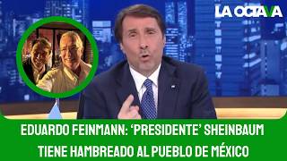 PARTNER OF NARCOS: SALINAS PLIEGO’S ARGENTINIAN FRIEND INSULTS SHEINBAUM