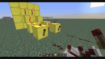 Redstone Tutorials: A 2x2 Button Code Door [HD]