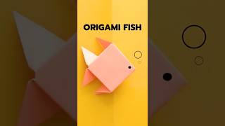 DIY Origami Fish 🐟✨ | Easy Paper Fish Tutorial | No Glue, No Scissors
