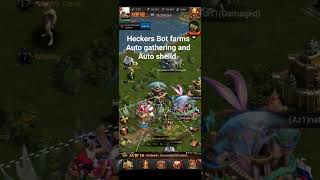 Clash of kings the west ... Hecker using bot farms