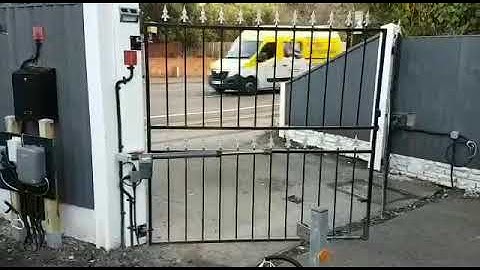 Made in ITALY EON Swing Gate Operator by QUIKO is Ease of Installation and Reliability