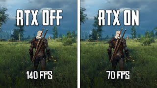 The Witcher 3: Next Gen - Ray Tracing OFF vs ON  | RTX Comparison!