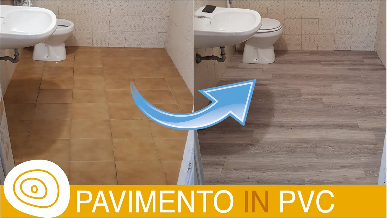 Pavimento in PVC adesivo- Come fare - YouTube