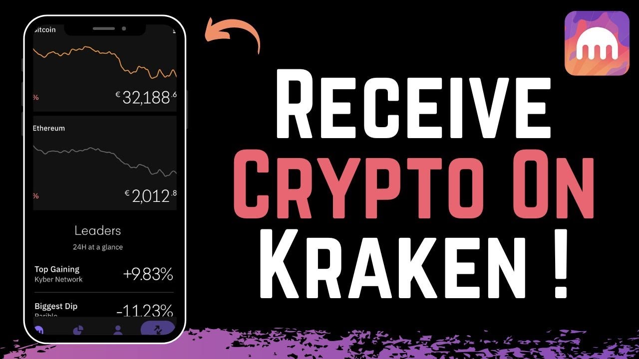 Kraken - How to Receive Crypto ! - YouTube