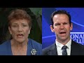 Pauline Hanson blows up at Canavan following recent National Press Club address