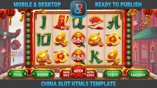 China Town Slot • HTML Responsive Casino Game