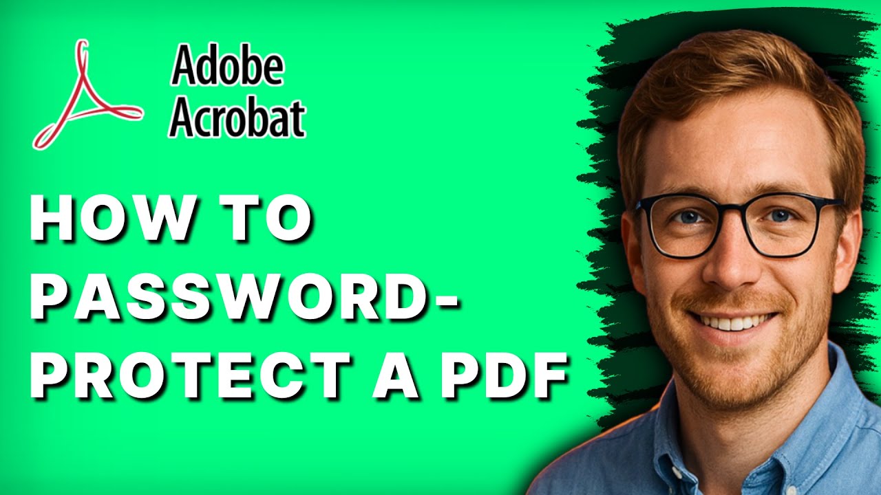How to Password-Protect a PDF in Adobe Acrobat Pro [2026 Full Guide ...