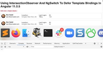 Using IntersectionObserver And NgSwitch To Defer Template Bindings In Angular 11.0.5