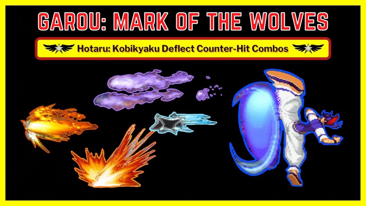 Hotaru Futaba: Kobikyaku Break Deflect Counter-Hit Combos - Garou: Mark ...