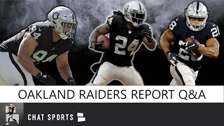 Raiders report from chat sports with host mitchell renz! latest
oakland news, rumors, and live q&a