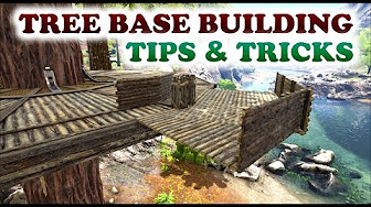 ark survival evolved tree platform building tutorial how to build
