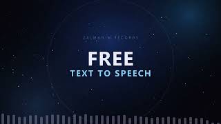 Free text to speech - five voices, no password, straight to MP3
