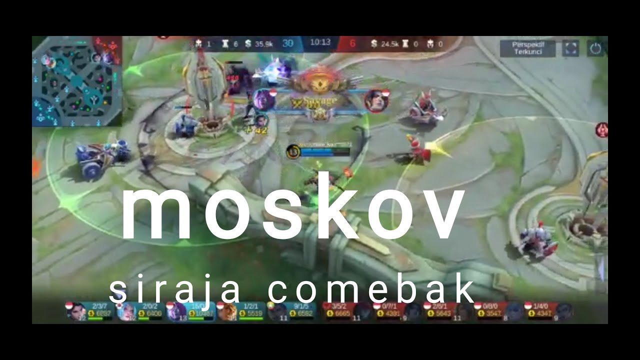 Moskov si raja kombek