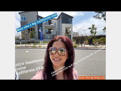 (P1)Touring New 2023 Home Cascade Residence 1 at Solis Park in Great Park Neighborhoods USA