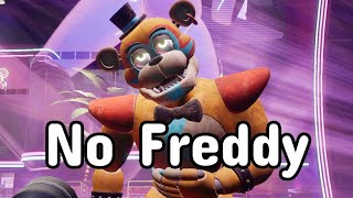 Can you beat FNAF: SB WITHOUT FREDDY?