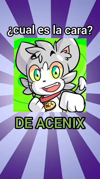 ¿FILTRARON LA CARA DE ACENIX? 🤨😱 #shorts