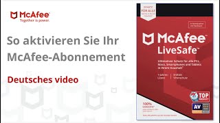 So aktivieren Sie Ihr McAfee-Abonnement screenshot 1