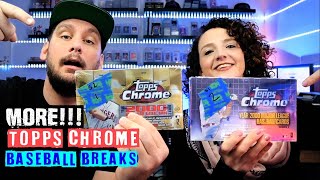 2000 Topps Chrome Series 1 and 2000 Topps Chrome Series 2 Baseball Breaks!