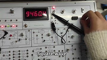 Frequency meter test experiment video