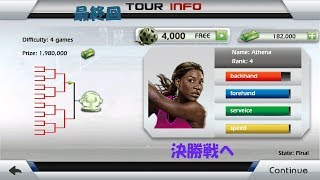 フリックテニス3D  Tennis実況最終回「決勝戦へ」 screenshot 3