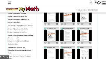 Course - McGraw-Hill My Math, Grade 1 © 2018