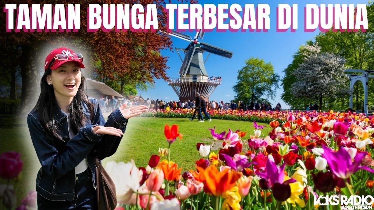 ORANG-ORANG DATANG DARI SELURUH DUNIA KE TAMAN KEUKENHOF? INI ALSANNYA
