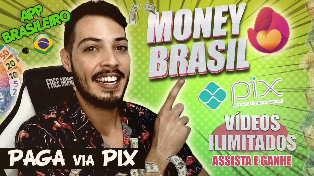 APP BRASILEIRO PAGANDO VIA PIX PRA VOCÊ ASSISTIR VÍDEOS