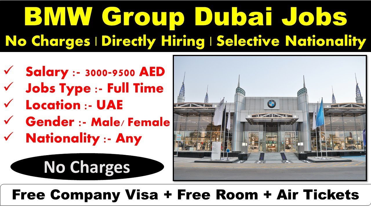 Abu Dhabi Motors BMW Dubai Jobs 2022 #dubaijobs - YouTube