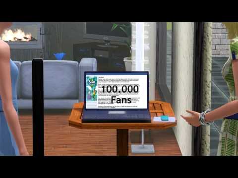 Die Sims feiern 100.000 Facebook Fans - Die Sims feiern 100.000 Facebook Fans