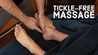 How to work with ticklish massage clients
