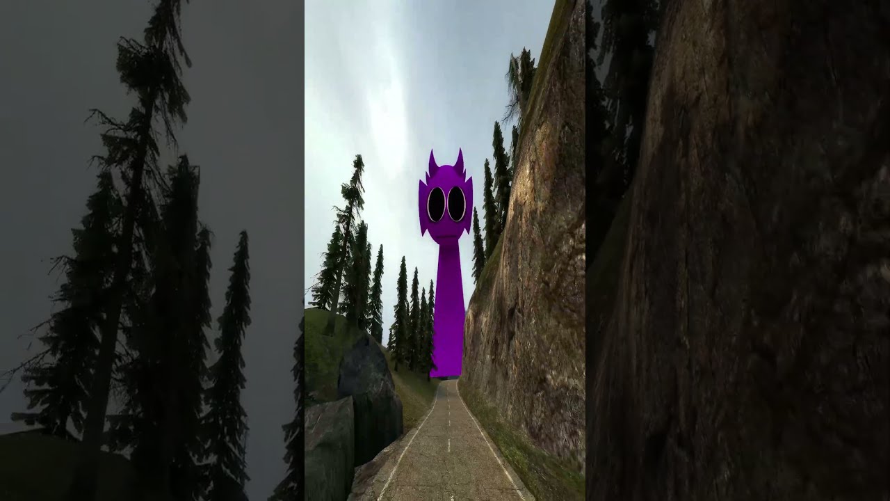 Whole City Of Giant Piramixed Sprunki Characters