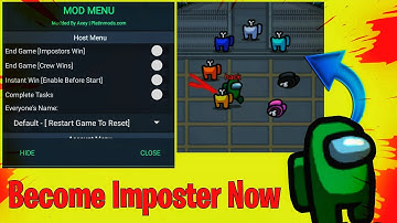 Among us MOD APK 100% IMPOSTER + All Skins, Pets and Hats unlocked | New V2020.9.9