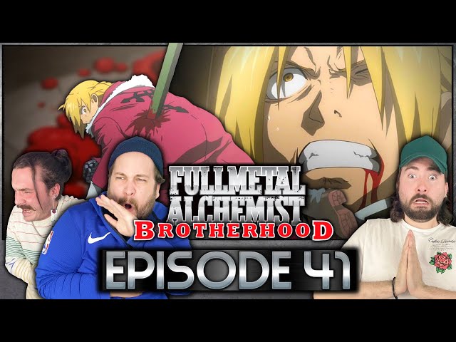 Fullmetal Alchemist: Brotherhood, Episode 41 REACTION