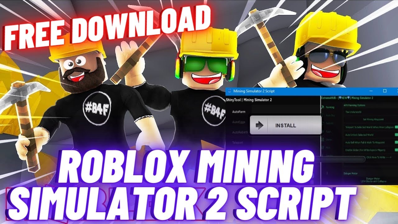 DOWNLOAD MINING SIMULATOR 2 SCRIPT 2022 | Auto Rebirth | 2022 download roblox mining simulator 2!