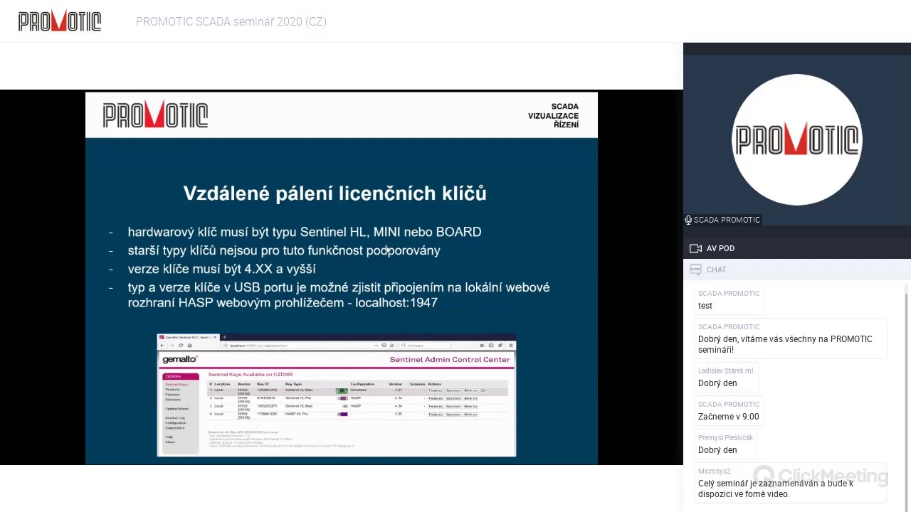 Promotic PROMOTIC SCADA software seminář 2020 (CZ) - YouTube