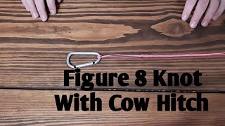 Famous How to tie a figure 8 knot (with cow hitch) Net Worth