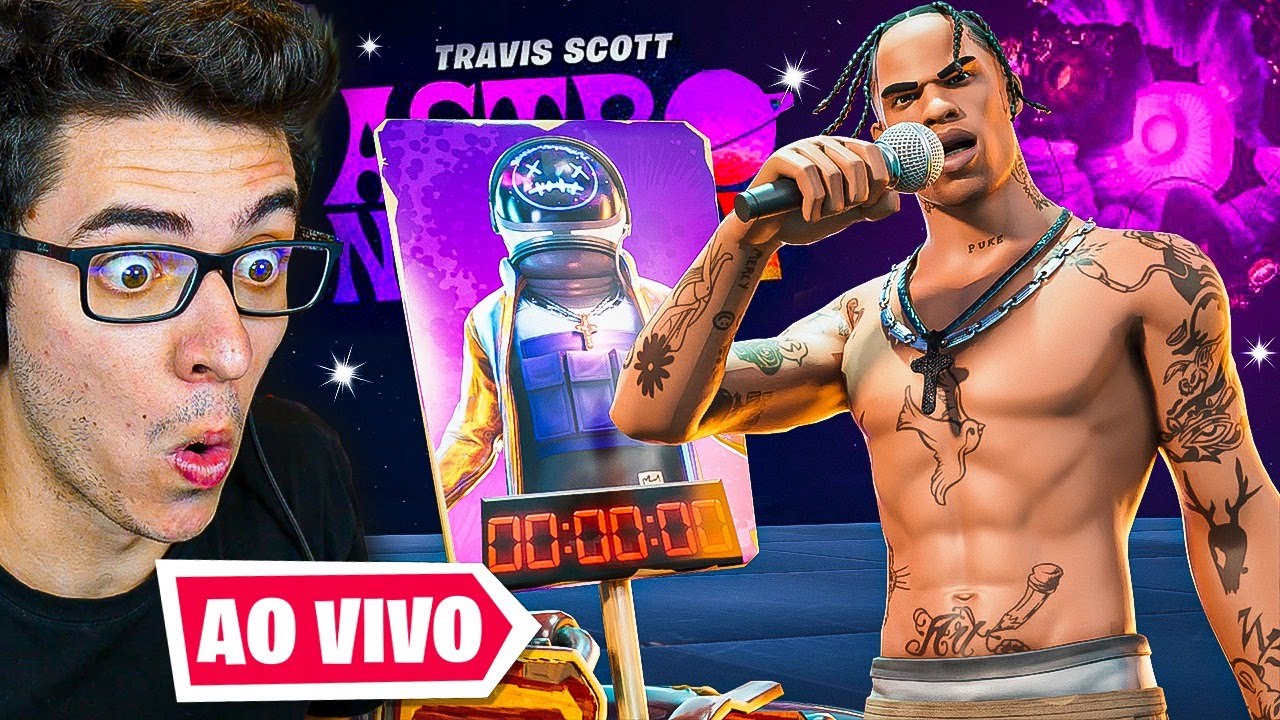 Em tempos de pandemia, Travis Scott faz turnê mundial dentro do Fortnite  • B9