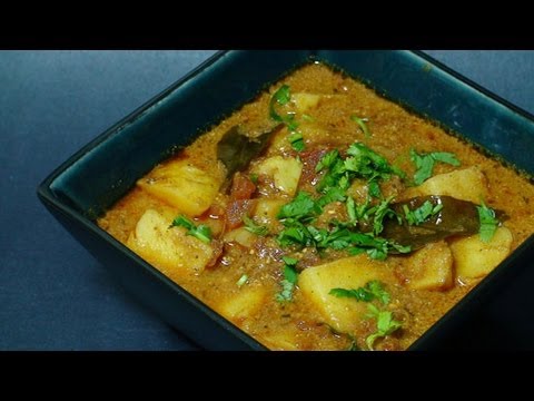 potatoes-in-a-creamy-yogurt-sauce---indian-recipes