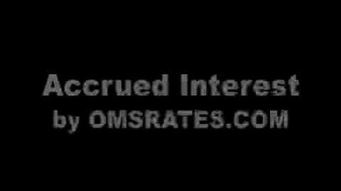 Accrued Interest Definition