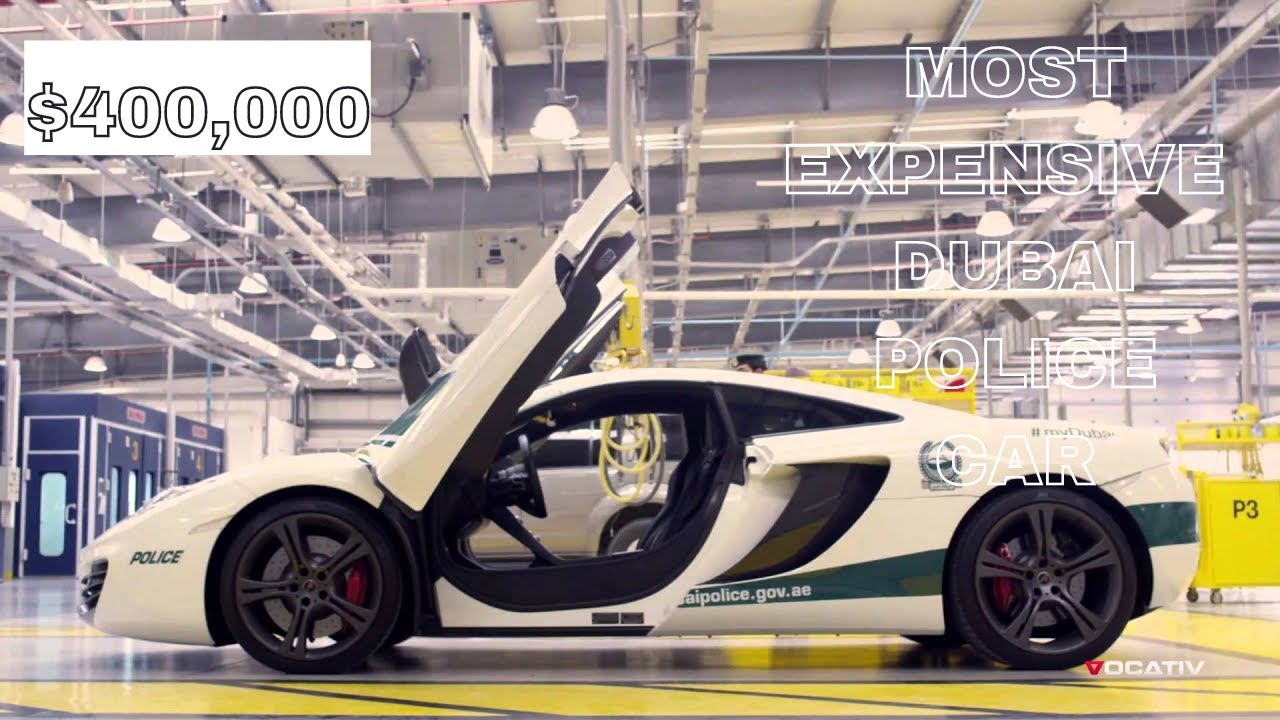 Most Expensive Police Cars in the World! The Million Dollar Luxury Fleet in Dubai