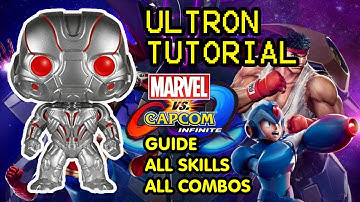 Ultron All Skills and Combos - Marvel Vs Capcom Infinite