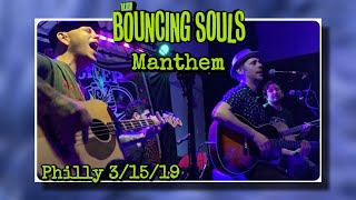 Bouncing Souls &quot;Manthem&quot; (acoustic) @ Creep Records- Philadelphia, PA 3/15/19
