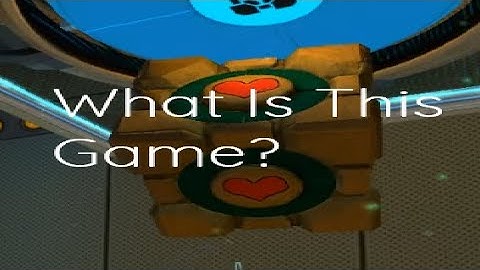 WEIGHTED COMPANION CUBE TEST COURSE (UPDATED)