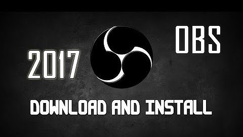 HOW TO Download & Install Latest OBS (Open Broadcaster Software) in windows 10