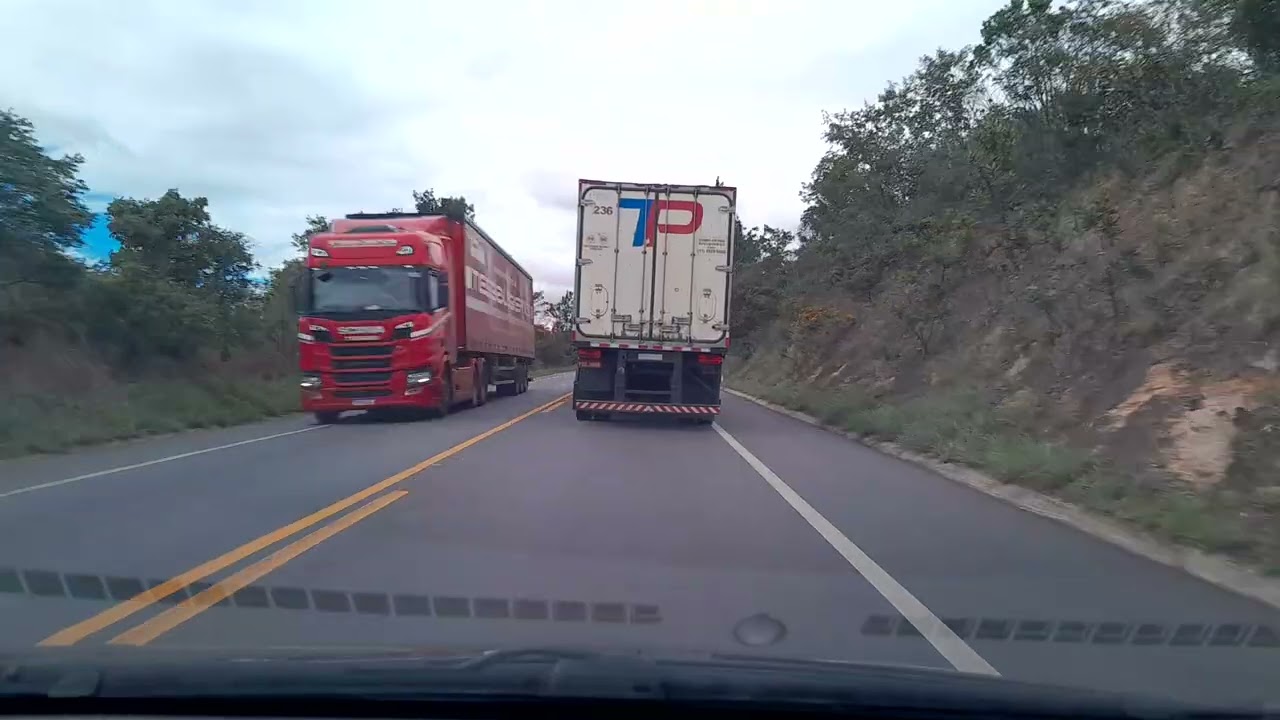 Continuação da rodovia 251 destino  São Paulo 