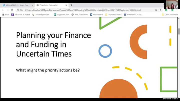 Planning Your Finance and Funding in Uncertain Tim...